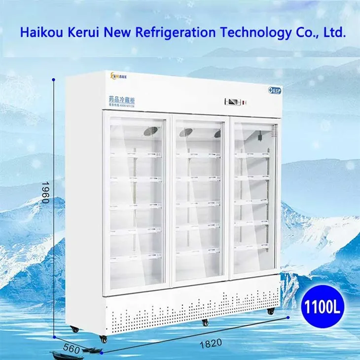 Glass Door Pharmacy Refrigerators